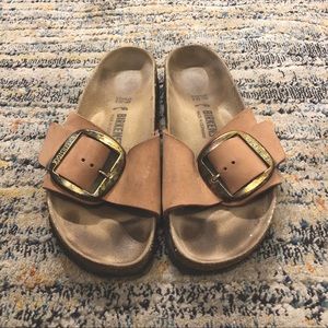 Birkenstock Madrid big buckle Rose size 39